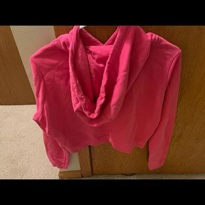 Pink nike hoodie